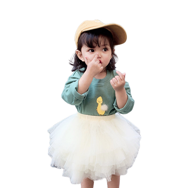 Baby Kid Girls Solid Color Skirts Wholesale 211111189