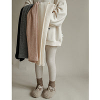 Load image into Gallery viewer, Baby Kid Girls Solid Color Muslin&amp;Ribbed Pants Leggings Wholesale 211111288
