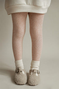 Load image into Gallery viewer, Baby Kid Girls Solid Color Muslin&amp;Ribbed Pants Leggings Wholesale 211111288
