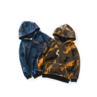 Load image into Gallery viewer, Kid Boys Camo Hoodies Swearshirts Wholesale 211111313
