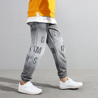 Load image into Gallery viewer, Kid Boys Alphabet Print Sports Pants Wholesale 211111333
