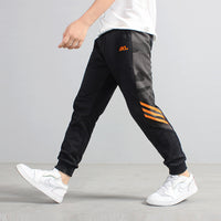 Load image into Gallery viewer, Kid Boys Striped Color-blocking Camo Sports Pants Wholesale 211111335

