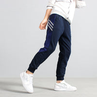 Load image into Gallery viewer, Kid Boys Striped Color-blocking Camo Sports Pants Wholesale 211111335
