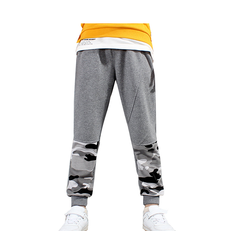 Kid Boys Camo Print Sports Pants Wholesale 211111347