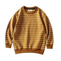 Load image into Gallery viewer, Kid Boys Striped Sports Swearshirts Wholesale 211111370
