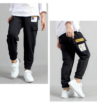Load image into Gallery viewer, Kid Boys Letters Print Sports Pants Wholesale 211111395
