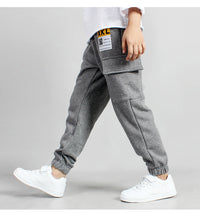 Load image into Gallery viewer, Kid Boys Letters Print Sports Pants Wholesale 211111395
