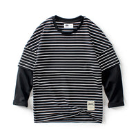 Load image into Gallery viewer, Kid Girls Boys Striped Tops Wholesale 211111401
