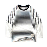 Load image into Gallery viewer, Kid Girls Boys Striped Tops Wholesale 211111401
