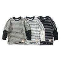 Load image into Gallery viewer, Kid Girls Boys Striped Tops Wholesale 211111401
