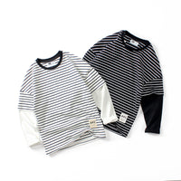 Load image into Gallery viewer, Kid Girls Boys Striped Tops Wholesale 211111401
