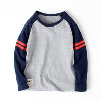 Load image into Gallery viewer, Kid Boys Striped Color-blocking T-Shirts Wholesale 211111408
