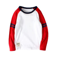 Load image into Gallery viewer, Kid Boys Striped Color-blocking T-Shirts Wholesale 211111408
