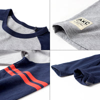 Load image into Gallery viewer, Kid Boys Striped Color-blocking T-Shirts Wholesale 211111408
