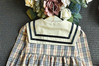 Load image into Gallery viewer, Baby Kid Girls Striped Checked Dresses Wholesale 21111194
