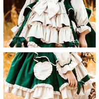 Load image into Gallery viewer, Baby Kid Girls Bow Lace Embroidered Birthday Party Dresses Princess Dresses Wholesale 211115671
