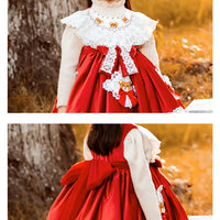 Load image into Gallery viewer, Baby Kid Girls Animals Cartoon Bow Lace Embroidered Birthday Party Dresses Princess Dresses Wholesale 211115672
