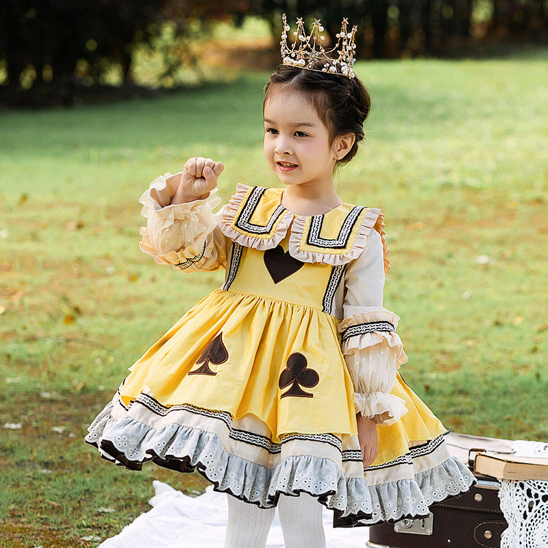Baby Kid Girls Bow Lace Embroidered Birthday Party Dresses Princess Dresses Wholesale 211115708