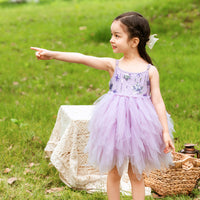 Load image into Gallery viewer, Baby Kid Girls Solid Color Lace Dresses Princess Dresses Wholesale 211115734
