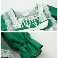 Load image into Gallery viewer, Baby Kid Girls Solid Color Bow Lace Dressy Dresses Princess Dresses Wholesale 211115736
