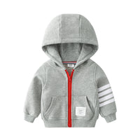 Load image into Gallery viewer, 2 Pieces Set Baby Kid Unisex Solid Color Hoodies Swearshirts And Pants Wholesale 21111606
