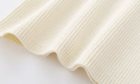Load image into Gallery viewer, Baby Kid Girls Solid Color Crochet Muslin&amp;Ribbed Sweaters Wholesale 21111614
