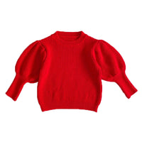 Load image into Gallery viewer, Baby Girls Solid Color Flower Embroidered Rompers Sweaters Knitwear Wholesale 211116198
