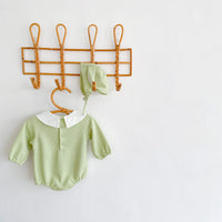 Load image into Gallery viewer, Baby Kid Girls Solid Color Rompers Wholesale 211116222
