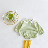 Load image into Gallery viewer, Baby Kid Girls Solid Color Rompers Wholesale 211116222
