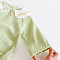 Load image into Gallery viewer, Baby Kid Girls Solid Color Rompers Wholesale 211116222
