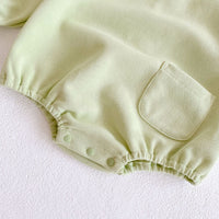 Load image into Gallery viewer, Baby Kid Girls Solid Color Rompers Wholesale 211116222
