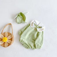 Load image into Gallery viewer, Baby Kid Girls Solid Color Rompers Wholesale 211116222
