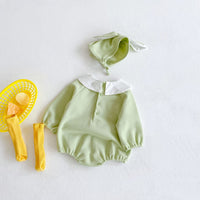 Load image into Gallery viewer, Baby Kid Girls Solid Color Rompers Wholesale 211116222
