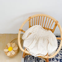 Load image into Gallery viewer, Baby Girls Solid Color Rompers Wholesale 211116230
