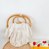 Load image into Gallery viewer, Baby Girls Solid Color Rompers Wholesale 211116230
