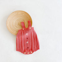 Load image into Gallery viewer, Baby Girls Flower Embroidered Cardigan And Rompers Knitwear Wholesale 211116247
