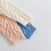 Load image into Gallery viewer, Baby Girls Flower Crochet Embroidered Knitwear Cardigan Wholesale 211116254
