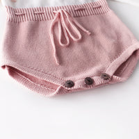 Load image into Gallery viewer, Baby Girls Crochet Embroidered Rompers Wholesale 211116282
