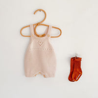 Load image into Gallery viewer, Baby Kid Girls Boys Solid Color Crochet Rompers Wholesale 211116314

