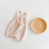 Load image into Gallery viewer, Baby Kid Girls Boys Solid Color Crochet Rompers Wholesale 211116314
