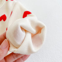 Load image into Gallery viewer, 2 Pieces Set Baby Girls Love heart Print Jackets Outwears And Dresses Wholesale 211116382
