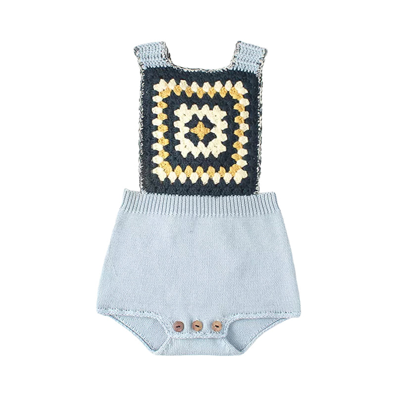 Baby Kid Girls Crochet Rompers Knitwear Wholesale 211116391