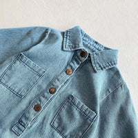 Load image into Gallery viewer, Baby Girls Solid Color Rompers Wholesale 211116402
