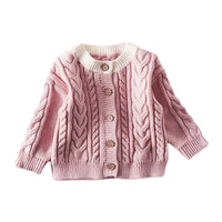 Load image into Gallery viewer, Baby Kid Girls Boys Crochet Knitwear Cardigan Wholesale 211116412
