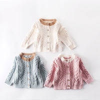 Load image into Gallery viewer, Baby Kid Girls Boys Crochet Knitwear Cardigan Wholesale 211116412
