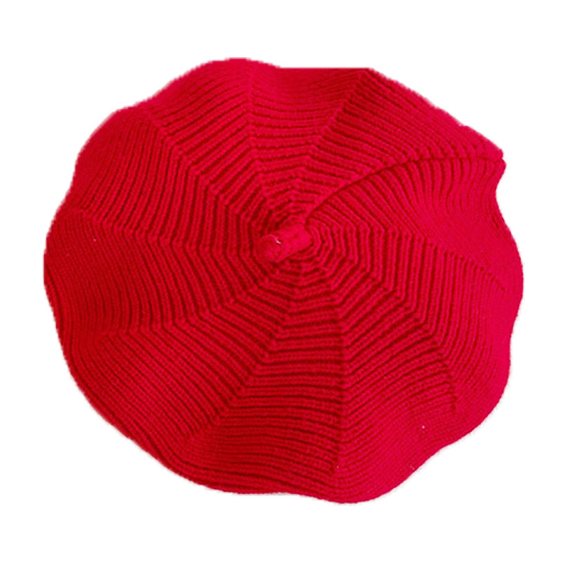 Baby Kid Girls Boys Solid Color Crochet Knitwear Accessories Hats Wholesale 211116413