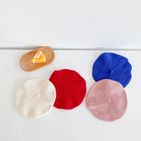 Load image into Gallery viewer, Baby Kid Girls Boys Solid Color Crochet Knitwear Accessories Hats Wholesale 211116413
