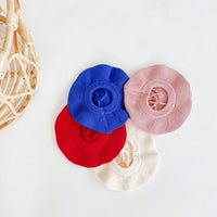Load image into Gallery viewer, Baby Kid Girls Boys Solid Color Crochet Knitwear Accessories Hats Wholesale 211116413
