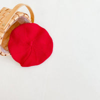 Load image into Gallery viewer, Baby Kid Girls Boys Solid Color Crochet Knitwear Accessories Hats Wholesale 211116413
