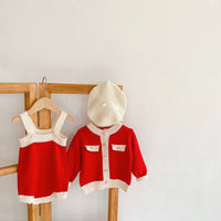 Load image into Gallery viewer, Baby Girls Color-blocking Jackets Outwears Rompers Wholesale 211116423
